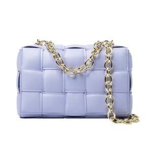 Alexa Lattice Crossbody Bag
